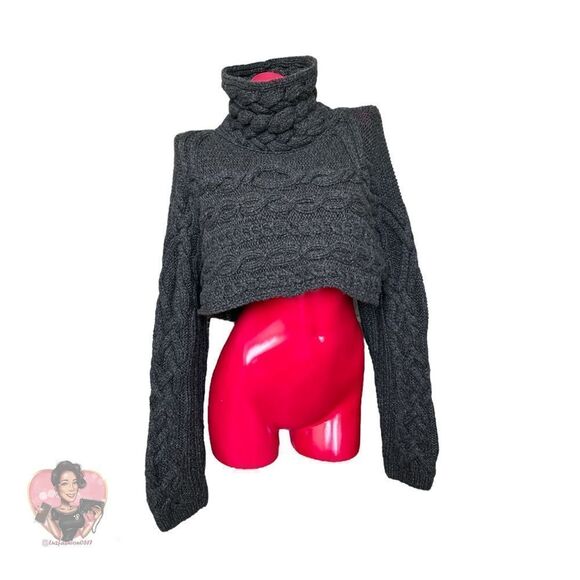 CALVIN KLEIN Cashmere Grey Sweater